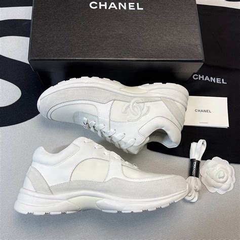 chanel low top trainers cc|chanel low top trainer white.